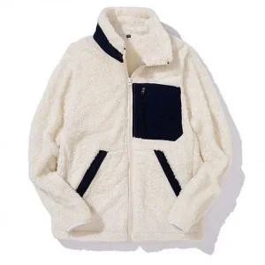 [하프클럽/]플리스 겉옷 심플 블루종 레이디 뉴 트렌드아이템맨즈