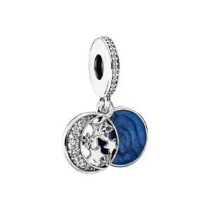 791993CZ 블루 스카이   문 더블 펜던트 겸 댕글 실버 참 271868 1232896