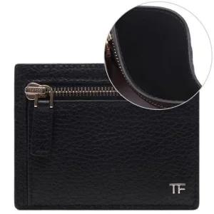 남성 TF 로고 지퍼 카드지갑  Y0167C ALC BLK) 1459864