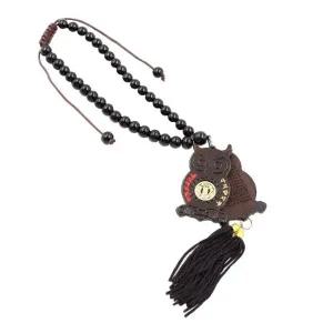 [RG5L4537]부엉이 차 걸이 안전운전 기원 무사고