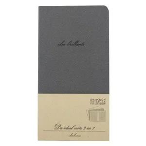 [RGKL197P]근영사 아이디얼 양장노트 3in1 40절 블랙