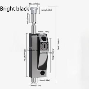 자동차 도어 핸들알루미늄 합금 프레임 도어 잠금 장치  회전 바닥 바운스 이중 유리 슬라이딩