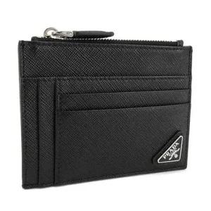 PRADA  25FW 사피아노 삼각로고 카드홀더  2MC067 QHH F0002)