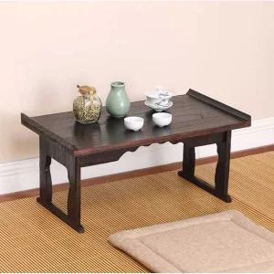 원목 찻상 접이식 다다미 테이블 한옥 카페 전통 탁자