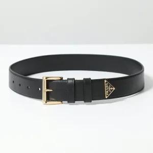 PRADA  25FW 트라이앵글 로고 가죽 벨트  1CC545 8NQ F0632)