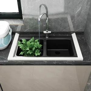 [RGKN0QS7]실리콘 워터가드 욕실 물막이 싱크대 가림막