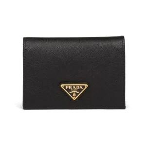 271558 PRADA 25FW 사피아노 트라이앵글 로고 반지갑  1MV021 QHH F0002)