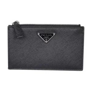 270801 PRADA 25FW 사피아노 가죽 지퍼 카드지갑  2MC086 QHH F0002)
