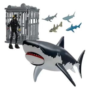 6세남아 바다탐험 다이버 피규어조립 상어모형 세트 주차놀이 생일선물 두뇌발달