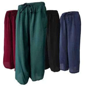 [라일리여성의류] Rly 팬츠 여성 치마바지 찰랑 9부 밴딩 여름 쿨바지