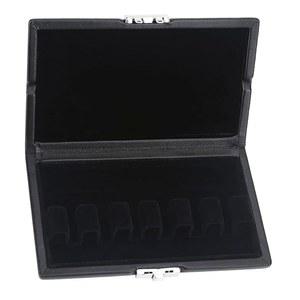 바순 리드 케이스 박스 보관함 보호 홀더 부드러운 6가지 벨벳이 포함된 우드 악기