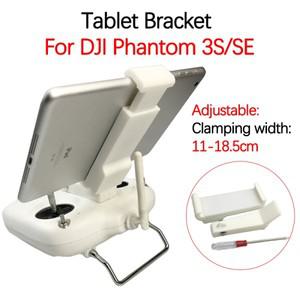 DJI 팬텀 3S/SE 드론 리모컨 용 타블렛 브래킷 조정  모니터 장착 홀더 11-18.5cm 클립 스탠드 액세서리