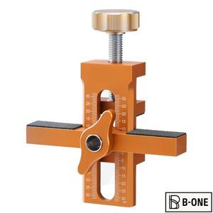 캐비닛 도어 장착 지그 설치 포지셔너 리바운더 홀 포함 7-40MM 클램핑 두께 조절 가능 목공 레벨러