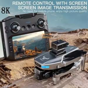 8K ESC GPS 자동 리턴 FPV 브러시리스 리모컨 쿼드콥터 360 ° 장애물 회피 광학 플로우 호버 팔로우 미 RC