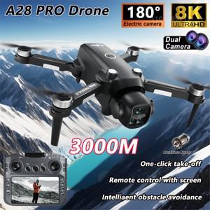 A28 PRO 드론 8K 브러시리스 모터 화면 원격 제어로 장애물 회피 접이식 Quadcopter