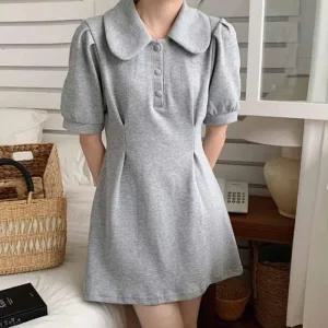 [라일리여성의류] Rly 여자 미니 스커트 미니드레스 여리핏원피스 짧은원