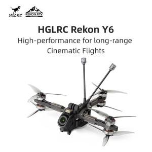 HGLRC Rekon Y6 O4 PRO 5인치 장거리 쿼드콥터 FPV 드론 - F722 40A 에어 유닛 프로 2004 1800KV 6S