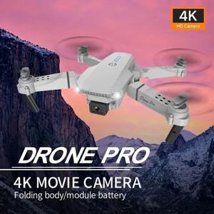 HD 4K 1080P 카메라 WIFI 높이 고정 접이식 RC 쿼드콥터 헬리콥터  을 갖춘  E88 Pro FPV 드론