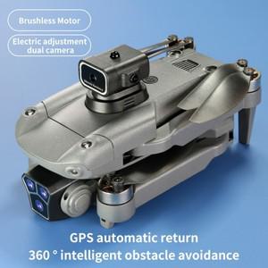 GPS 스마트 장애물 회피 드론 원 클릭 리턴 브러시리스 모터 고화질 이미지 쿼드콥터   핫 토이