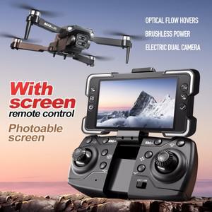 M10Mini 호환 드론 전문가용 HD 4K 카메라 2.4G WIFI FPV 브러시리스 모터 접이식 쿼드콥터 항공 촬영용