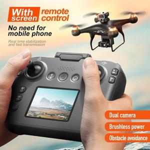 S116 MAX 전문가용 스크린 제어 드론 HD 카메라 WIFI FPV 브러시리스 항공 촬영 장애물 회피 쿼드콥터