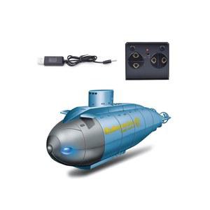 수영장용 iREOGAME 리모컨 잠수함, 16세 이상용 6채널 2.4G 미니 RC 잠수함 모델, 선물용으로 이상적 (파란색)