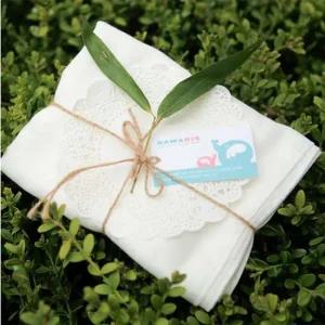 가제손수건 순한 대나무 거즈 아기 손수건 5p set 가제 수건