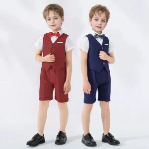 마르코 클래식 3버튼 양장조끼 정장세트(양장조끼