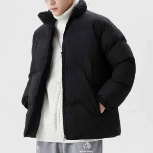 [라일리의류] Rly 오버핏 숏 패딩 중학생패딩 따뜻한패딩 겨울패딩