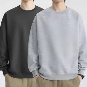 에브리굿 국내생산 남여공용 무지 데일리 기모 맨투맨 티셔츠 