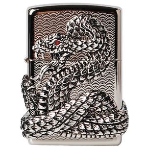 ZIPPO - 미국명품 지포 SNAKE COIL NIKEL 라이타 - 정품 케이스 박스 포장 라이터