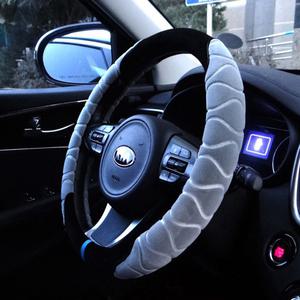 자동차 따듯한털핸들커버 겨울차량용품/올뉴모닝 아반떼AD MD NF YF LF소나타 SM520 7 3 레이 K3K5 스파크