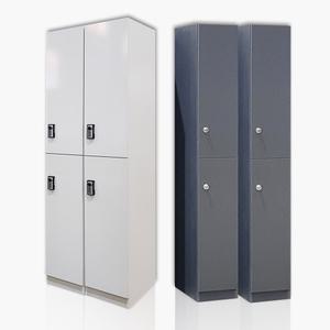 [지원기업]*한칸당 가격*2단장 옷장 2단락커 사물함_헬스장,PT샵,요가,필라테스,사무실,회사,업소 캐비넷