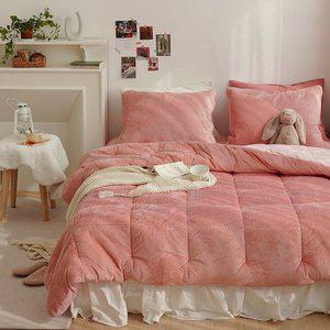 [에이트룸]모던감성 마이크로 번아웃 모노 극세사침구 S 풀세트