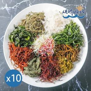 갤러리아 해초야 9해조 8g x 10봉 국산 9가지 매일해초샐러드 꼬시래기 SE9810