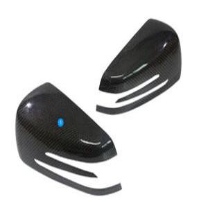 벤츠 리얼카본 사이드미러 부착형 커버 드라이카본 A B C E S CL GL 클래스