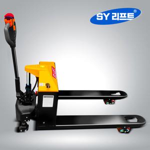 SY 전동 파레트 핸드 파렛트 트럭 전동 카트 핸드리프트 자키 1.5톤 SEP-15EL