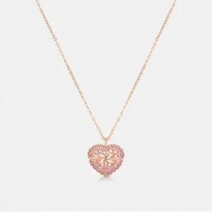 갤러리아 [메트로시티 주얼리] 꾸오레 스털링 실버 로즈 네크리스 A243SN1227RP