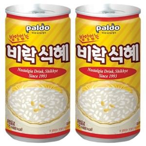 행사용 단체주문 팔도 밥알없는 비락식혜 175ml x 60캔입 (30캔x2박스) 음료 대량