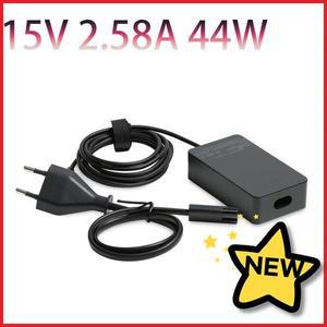 100% 호환 노트북 전원 AC 어댑터 15V 2.58A 44W 충전기 Microsoft 1796 1800 New Surface Book Pro 3 6