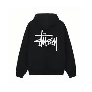 스투시 베이직 후드 집업 Stussy Basic Zip Hoodie 남녀공용 커플후드집업 선물포장 아우터
