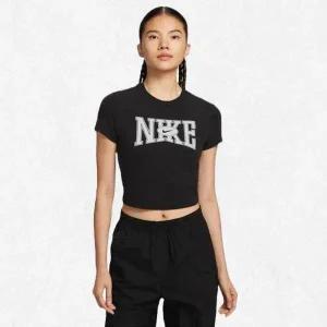 [나이키]스포츠웨어 여성 슬림 크롭 티셔츠 HQ1710-010 2481638