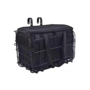 자전거 바구니 가방 펄라바이크 전면 천바구니 자전거천바구니