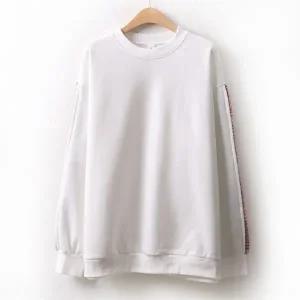 여성의류 마멀레이체크맨투맨 GO7851M012 빅사이즈