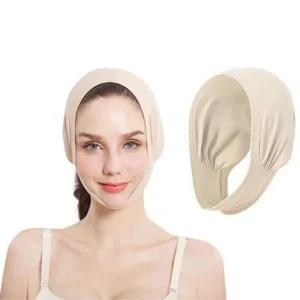 투턱 처진볼살 이중턱 라인 리프팅 밴드 브이 입벌림방지 여성보정속옷 마사지 밴트 허리복대