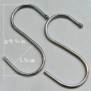 S자 고리[대형]- 족자봉 걸이.족자,배너봉 각종파이프 걸이용