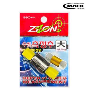 맥상사 지존 수심 측정추 바다수심봉돌