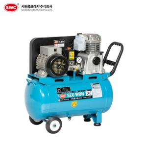 서원콤프레샤 SF39 3.5마력 40L 철탱크 저소음 저진동 이동편리