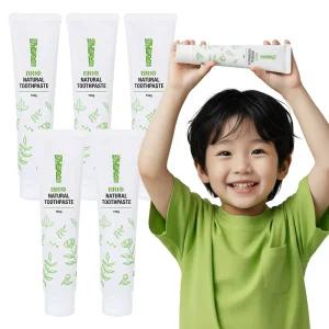 브리오 치약 150g x 5개 / 임산부 유아 아기 어린이 키즈 초등학생 / 무불소 안전한 좋은 치약