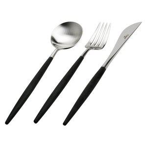 [큐티폴] 고아 블랙 디너 3p세트